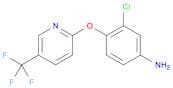 3-Chloro-4-([5-(trifluoromethyl)pyridin-2-yl]oxy)aniline