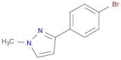 3-(4-Bromophenyl)-1-methyl-1H-pyrazole