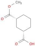 cis-3-Carbomethoxycyclohexane-1-carboxylic acid
