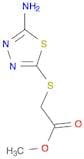 methyl [(5-amino-1,3,4-thiadiazol-2-yl)thio]acetate