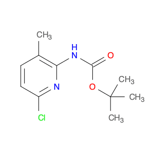 Carbamic acid, (6-chloro-3-methyl-2-pyridinyl)-, 1,1-dimethylethyl ester
