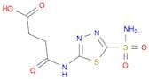 4-[[5-(AMINOSULFONYL)-1,3,4-THIADIAZOL-2-YL]AMINO]-4-OXO-BUTANOIC ACID