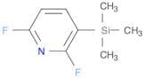Pyridine, 2,6-difluoro-3-(trimethylsilyl)-