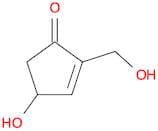 2-Cyclopenten-1-one, 4-hydroxy-2-(hydroxymethyl)-
