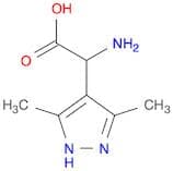 2-Amino-2-(3,5-dimethyl-1H-pyrazol-4-yl)acetic acid