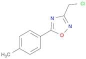 3-(Chloromethyl)-5-(4-methylphenyl)-1,2,4-oxadiazole