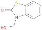 2(3H)-Benzothiazolone,3-(hydroxymethyl)-