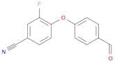 3-fluoro-4-(4-formylphenoxy)benzonitrile