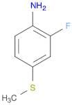 Benzenamine, 2-​fluoro-​4-​(methylthio)​-