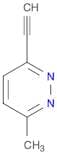Pyridazine, 3-ethynyl-6-methyl-