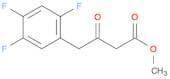 Methyl 3-oxo-4-(2,4,5-trifluorophenyl)butanoate