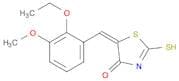 (5E)-5-(2-Ethoxy-3-methoxybenzylidene)-2-mercapto-1,3-thiazol-4(5H)-one