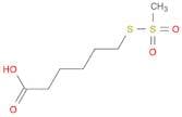 Hexanoic acid, 6-[(methylsulfonyl)thio]-