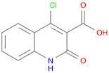 3-Quinolinecarboxylic acid, 4-chloro-1,2-dihydro-2-oxo-