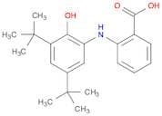2-((3,5-Di-tert-butyl-2-hydroxyphenyl)amino)benzoic acid