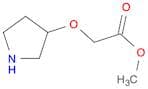 Methyl 2-(pyrrolidin-3-yloxy)acetate