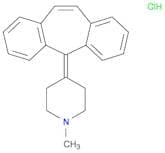 1-methyl-4-{tricyclo[9.4.0.0,3,8]pentadeca-1(11),3(8),4,6,9,12,14-heptaen-2-ylidene}piperidine hyd…