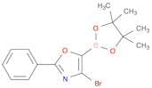 4-BROMO-2-PHENYL-5-(4,4,5,5-TETRAMETHYL-1,3,2-DIOXABOROLAN-2-YL)OXAZOLE