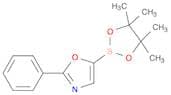 2-Phenyl-5-(4,4,5,5-tetramethyl-1,3,2-dioxaborolan-2-yl)oxazole