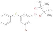 2-[3-Bromo-5-(phenylthio)phenyl]-4,4,5,5-tetramethyl-1,3,2-dioxaborolane