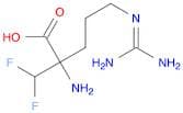 2-Amino-2-(difluoromethyl)-5-guanidinopentanoic acid