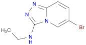 6-Bromo-3-(N-ethylamino)-[1,2,4]triazolo[4,3-a]pyridine