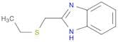 2-((Ethylthio)methyl)-1H-benzo[d]imidazole