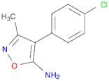 4-(4-Chlorophenyl)-3-methylisoxazol-5-amine