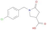 1-(4-Chlorobenzyl)-5-oxopyrrolidine-3-carboxylic acid
