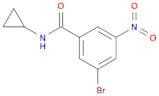3-Bromo-N-cyclopropyl-5-nitrobenzamide