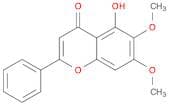 5-Hydroxy-6,7-dimethoxy-2-phenyl-4H-chromen-4-one