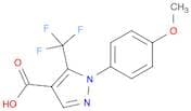 1H-Pyrazole-4-carboxylicacid, 1-(4-methoxyphenyl)-5-(trifluoromethyl)-