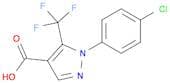 2-(4-CHLOROPHENYL)-3-(TRIFLUOROMETHYL)PYRAZOLE-4-CARBOXYLIC ACID