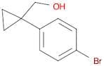 Cyclopropanemethanol​, 1-​(4-​bromophenyl)​-
