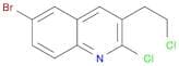 2-Chloro-3-(2-chloroethyl)-6-bromoquinoline