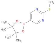 2-(METHYLTHIO)PYRIMIDINE-5-BORONIC ACID PINACOL ESTER