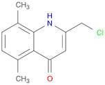 2-(Chloromethyl)-5,8-dimethylquinolin-4(1H)-one