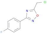 5-(Chloromethyl)-3-(4-fluorophenyl)-1,2,4-oxadiazole