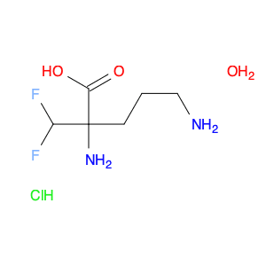 eflornithine ,eflornithine hydrochloride hydrate
