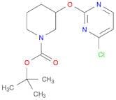 tert-Butyl 3-((4-chloropyrimidin-2-yl)oxy)piperidine-1-carboxylate