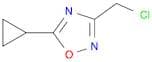 3-(Chloromethyl)-5-cyclopropyl-1,2,4-oxadiazole