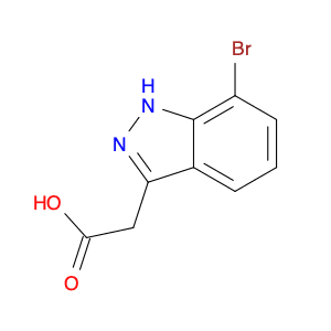 2-(7-Bromo-1H-indazol-3-yl)acetic acid