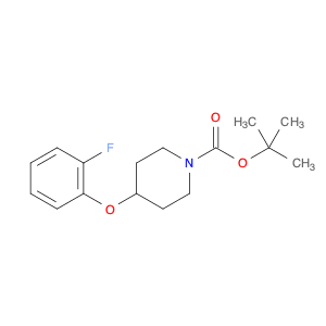 TERT-BUTYL-4-(2-FLUOROPHENOXY)PIPERIDINE-1-CARBOXYLATE