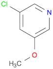 3-Chloro-5-methoxypyridine