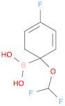 1-DIFLUOROMETHOXY-4-FLUORO-BENZENEBORONIC ACID
