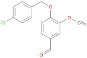 4-[(4-Chlorobenzyl)oxy]-3-methoxybenzenecarbaldehyde