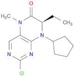 (R)-2-Chloro-8-cyclopentyl-7-ethyl-5-methyl-7,8-dihydropteridin-6(5H)-one