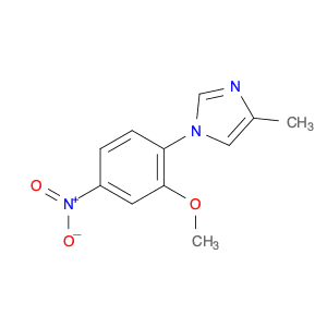 1-(2-Methoxy-4-nitrophenyl)-4-methyl-1H-imidazole