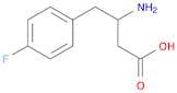 3-Amino-4-(4-fluorophenyl)butanoic acid