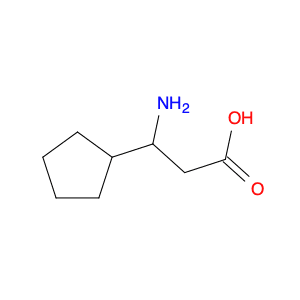 3-Amino-3-cyclopentylpropanoic acid